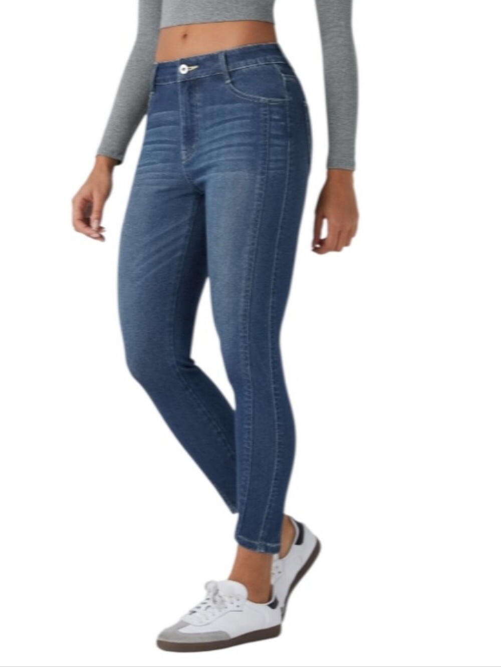 HALARA Flex Mid-Rise Casual Skinny Ankle Jeans-NWT